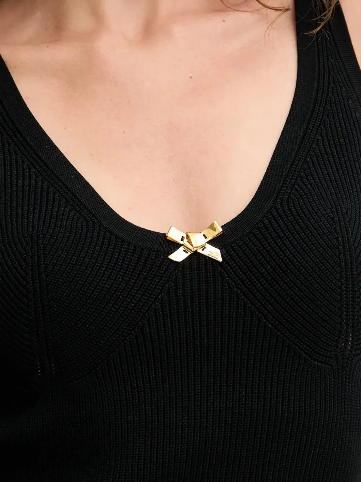 Elisabetta Franchi ボウリブドレス - 画像5