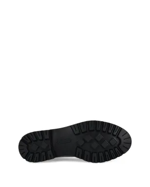 Elisabetta Franchi La Mia Bambina buckle-detail lug-sole loafers - Black - サムネイル5