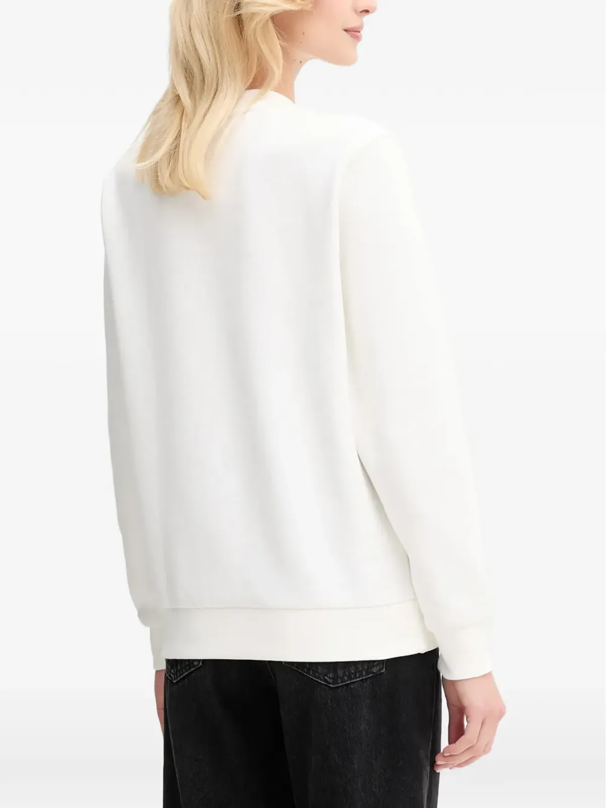 Lacoste ロゴパッチ スウェットシャツ - 画像3
