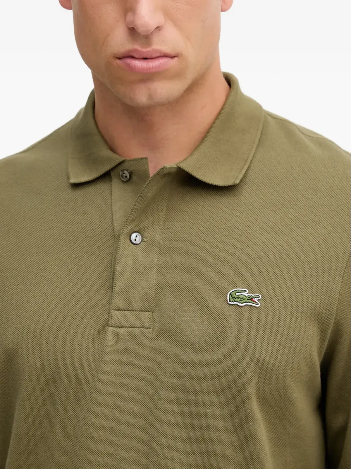 Lacoste ロングスリーブポロシャツ - 画像4