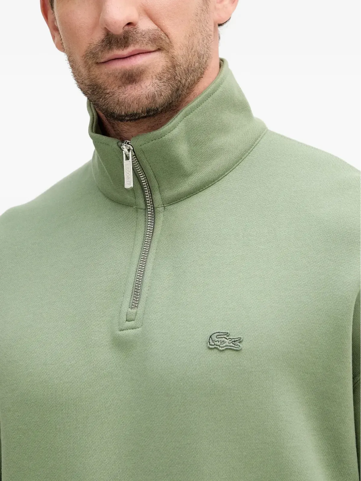 Lacoste ジップアップスウェット - 画像4