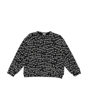 PINKO クルーネック グラフィックパターン セーター - サムネイル1