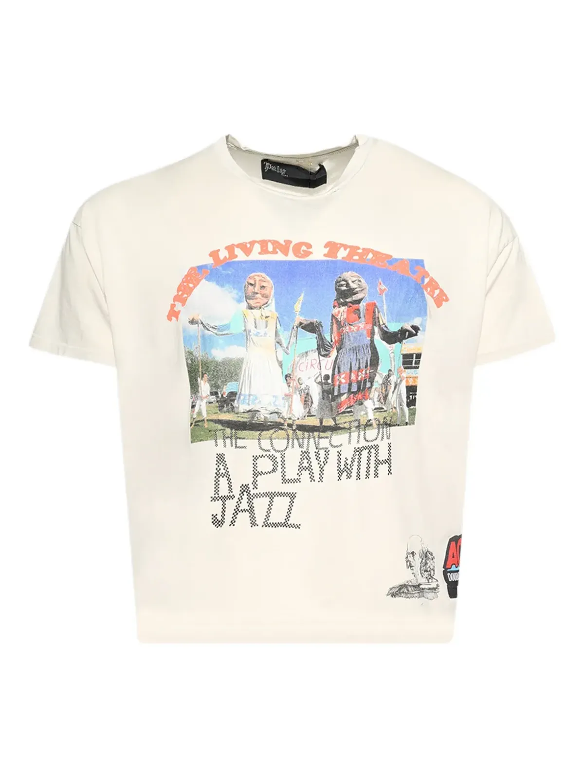 Paly The Living Theatre T-shirt - White - 画像1