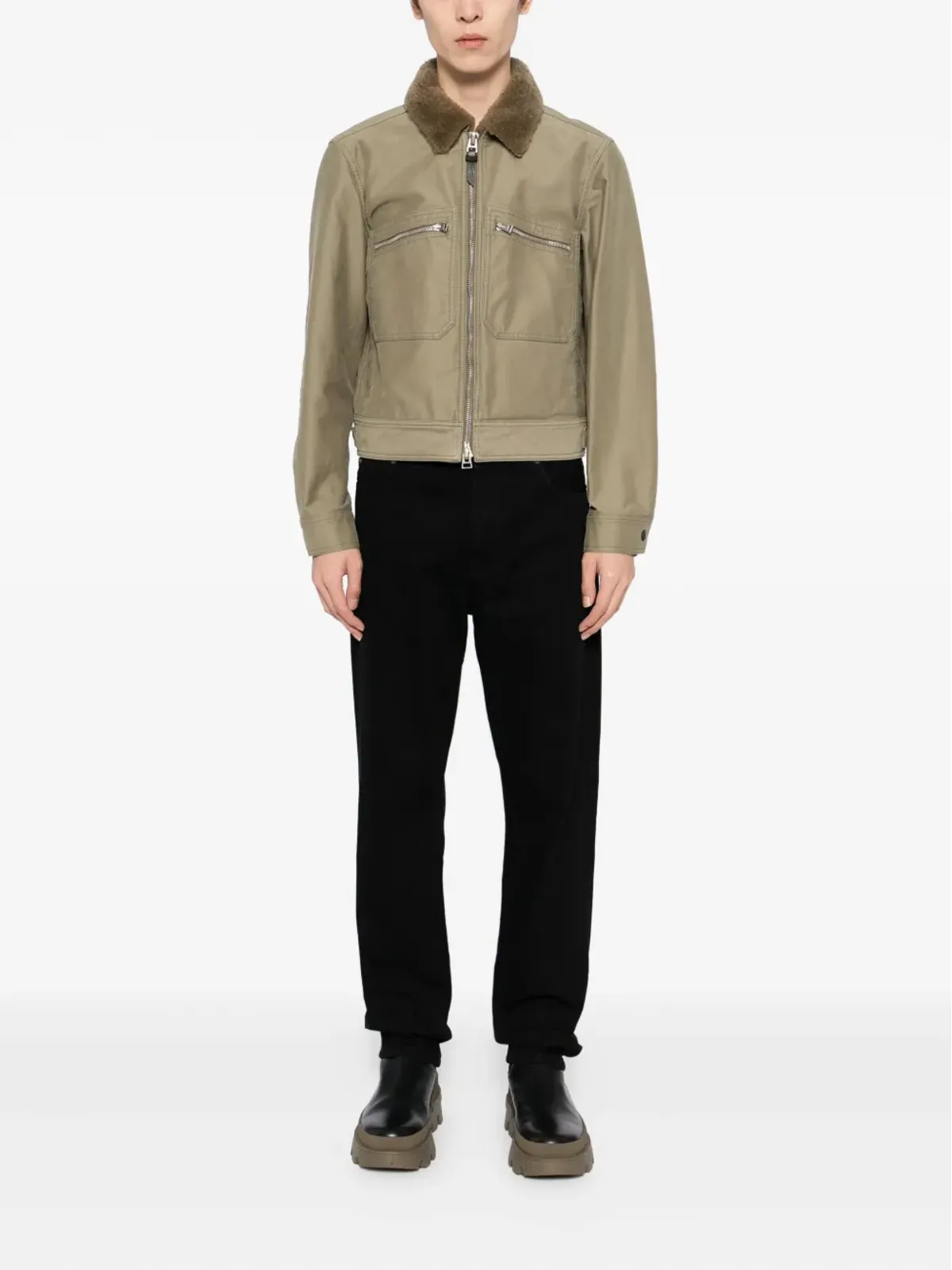 Belstaff B69ストレートレッグジーンズ ブラック - 画像2