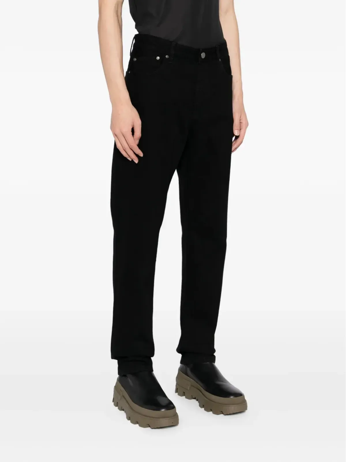 Belstaff B69ストレートレッグジーンズ ブラック - 画像3