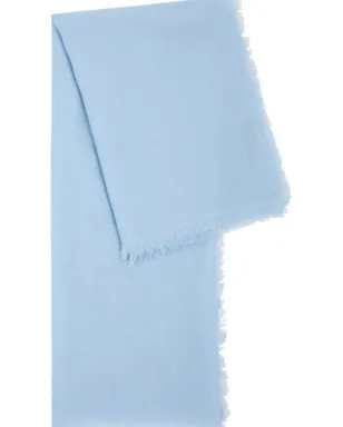 AMA PURE フリンジ付きカシミアスカーフ - サムネイル2