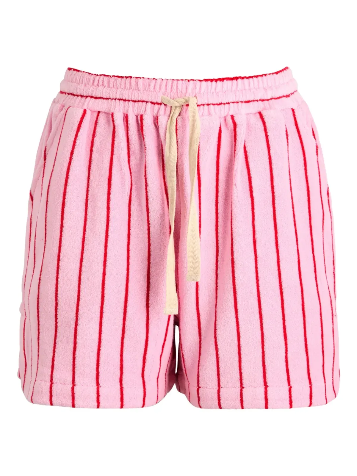BONGUSTA Naram striped drawstring shorts - Pink - 画像1