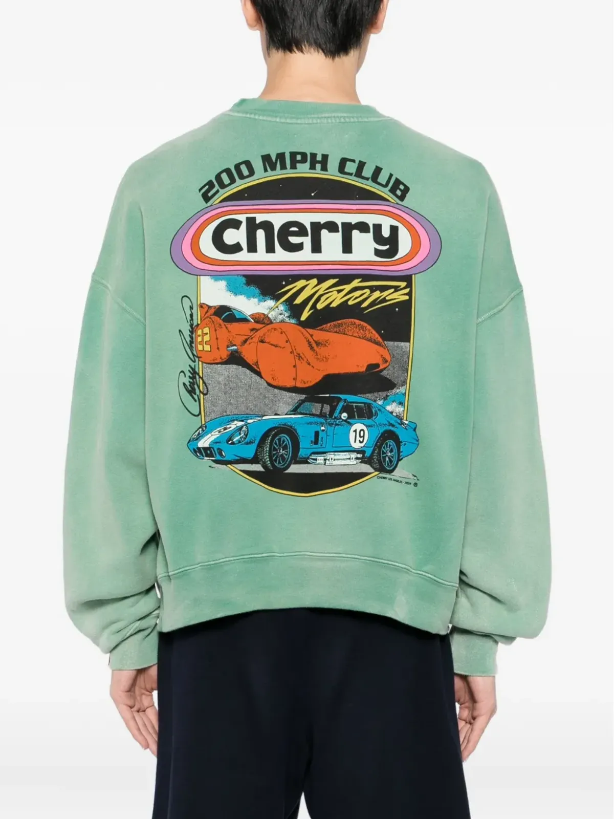 Cherry LA アメリカン スウェットシャツ - 画像4