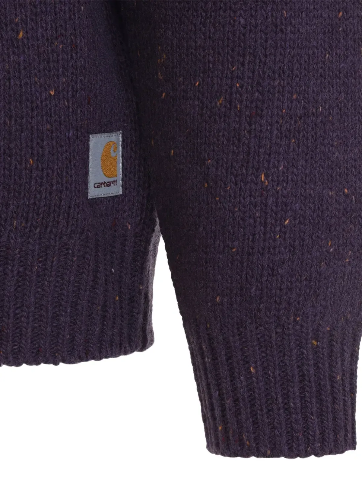 Carhartt WIP パープル スペックルド ラグラン セーター - 画像3