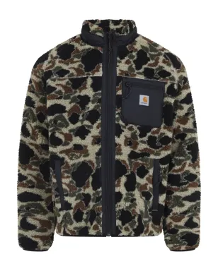 Carhartt WIP プリンティス ライナー カモフラージュ柄 フリースジャケット ブラック - サムネイル1
