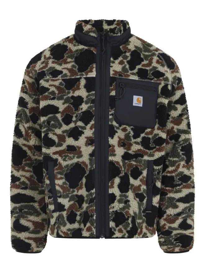 Carhartt WIP Carhartt WIP プリンティス ライナー カモフラージュ柄 フリースジャケット ブラックの商品画像