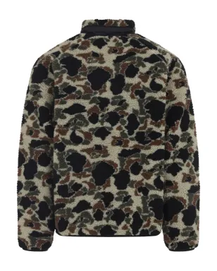 Carhartt WIP プリンティス ライナー カモフラージュ柄 フリースジャケット ブラック - サムネイル2
