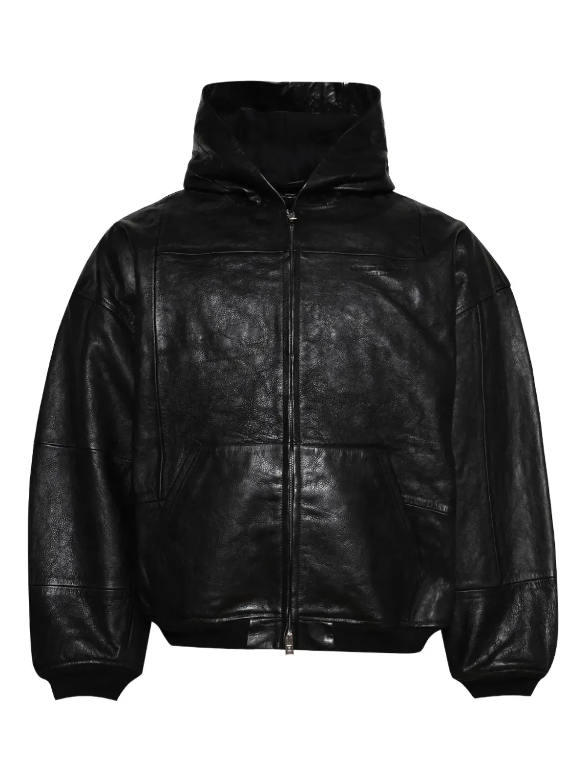Alexander Wang パッチワーク フーデッドジャケット - 画像1