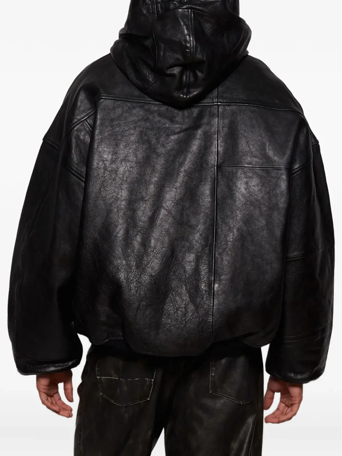 Alexander Wang パッチワーク フーデッドジャケット - 画像5