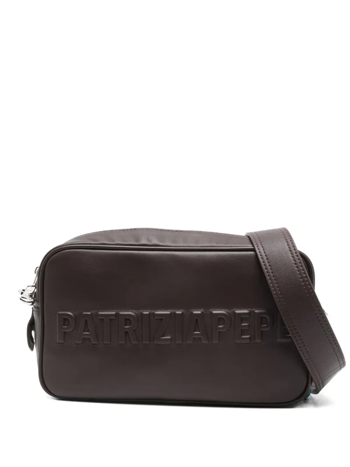 Patrizia Pepe エンボスロゴ サッチェルバッグ - 画像1