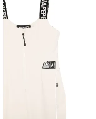 Patrizia Pepe ロゴプリントジャンプスーツ - White - サムネイル3