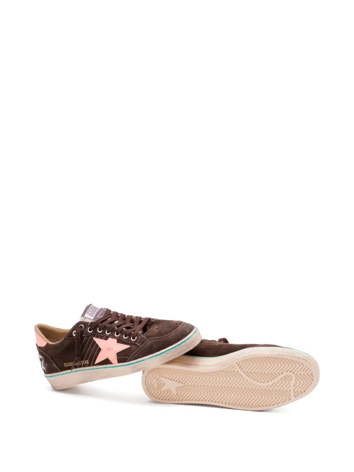 Golden Goose 星のアップリケ付きスエードスニーカー - 画像5