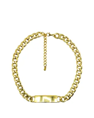 Jennifer Gibson Jewellery 2000年代 チャンクIDチェーンネックレス - サムネイル1