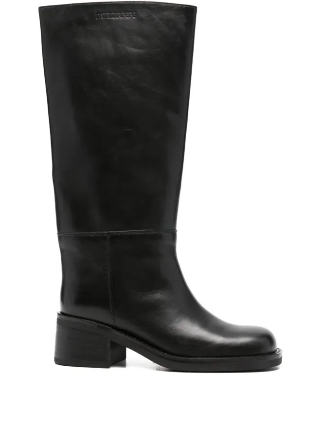 Patrizia Pepe Patrizia Pepe ブロックヒールブーツ - ブラックの商品画像
