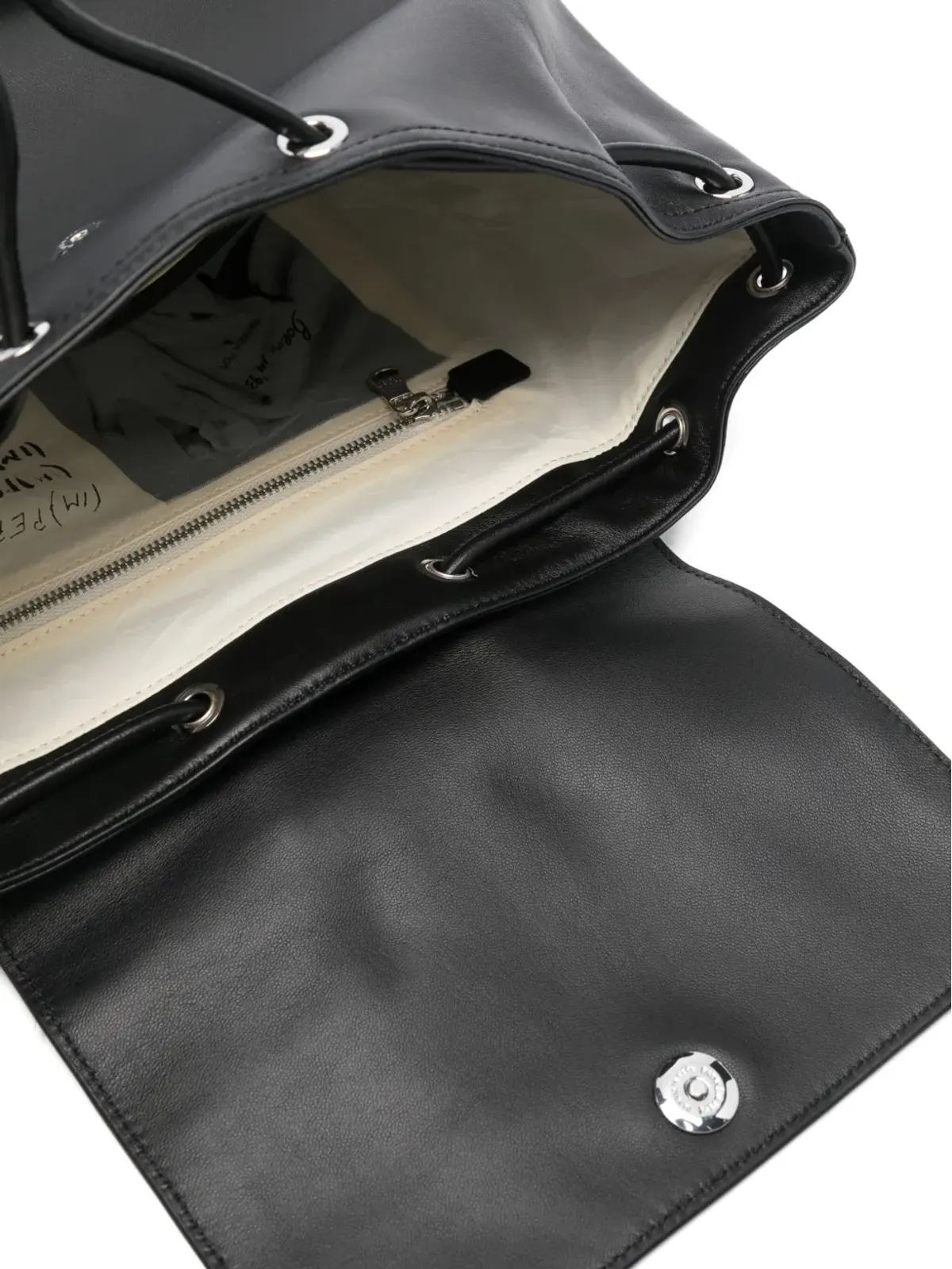 Patrizia Pepe Im(perfection) backpack - Black - 画像4