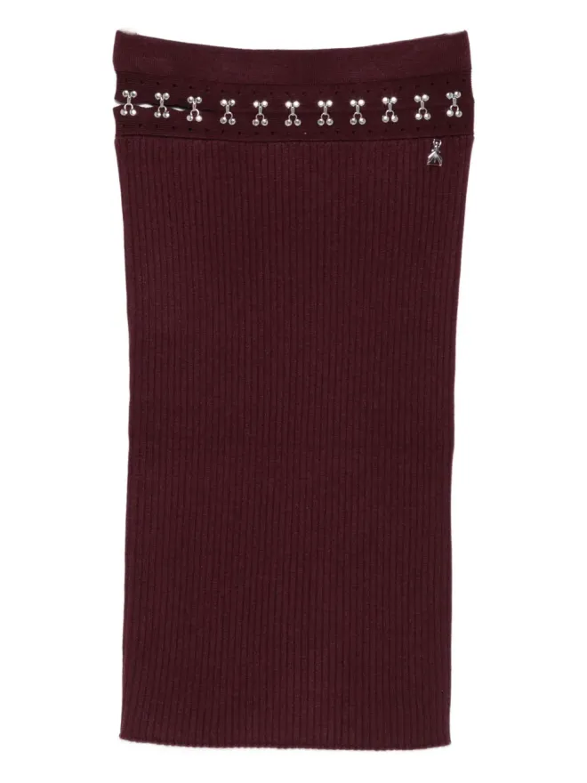Patrizia Pepe Patrizia Pepe 編み地ストレートスカートの商品画像