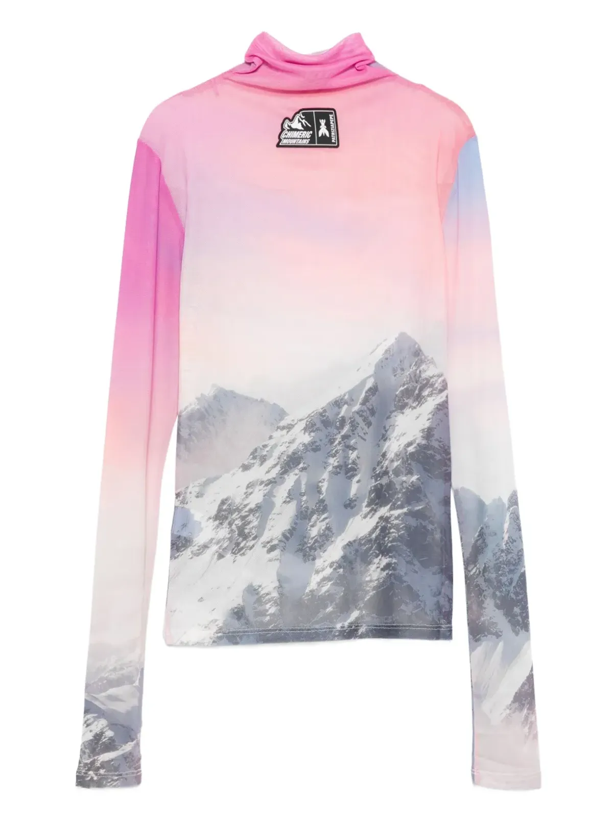 Patrizia Pepe マウンテンモチーフ スウェットシャツ - Pink - 画像2