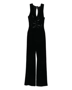 Patrizia Pepe ベルベットジャンプスーツ - サムネイル1