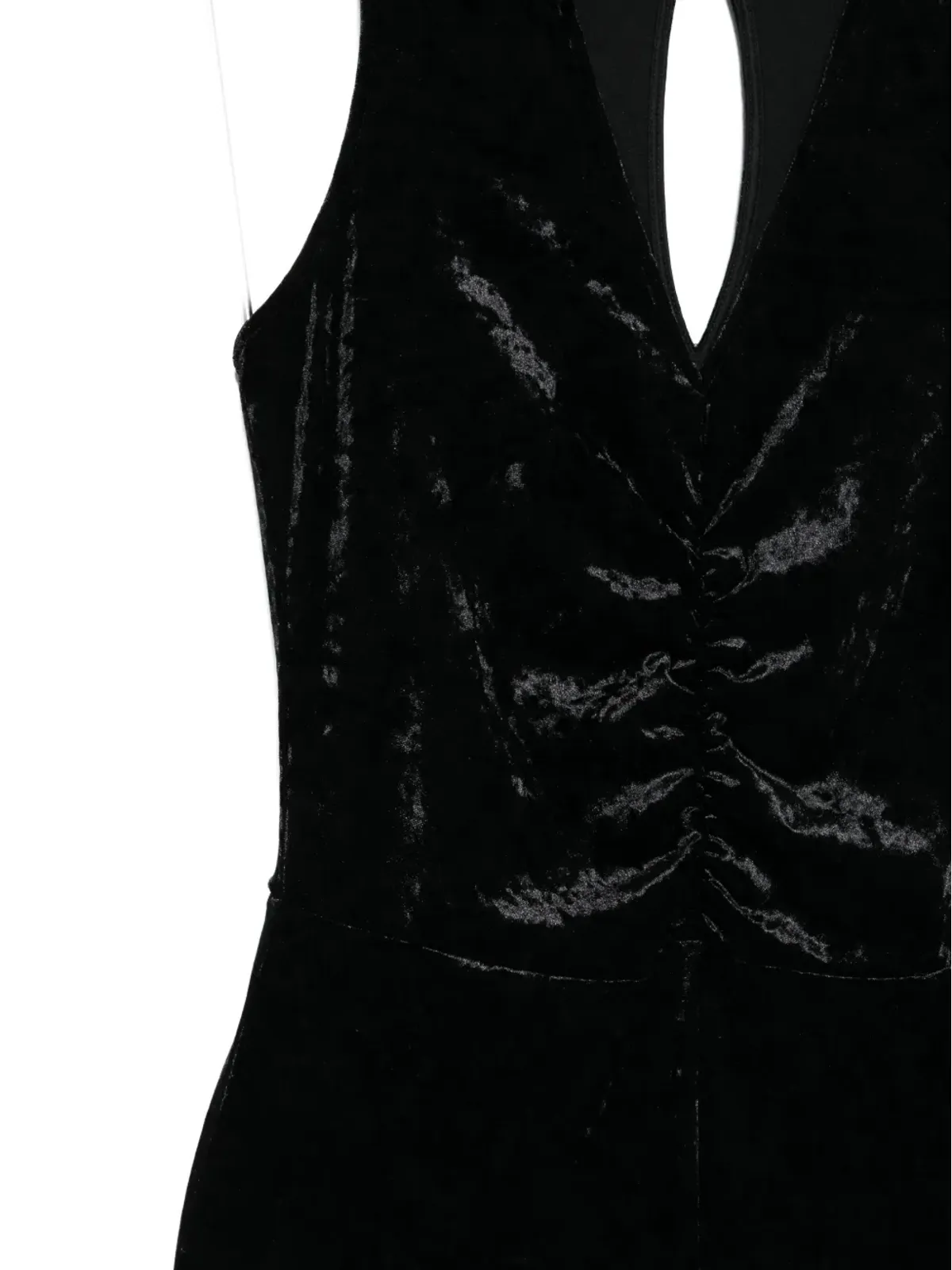 Patrizia Pepe ベルベットジャンプスーツ - 画像3