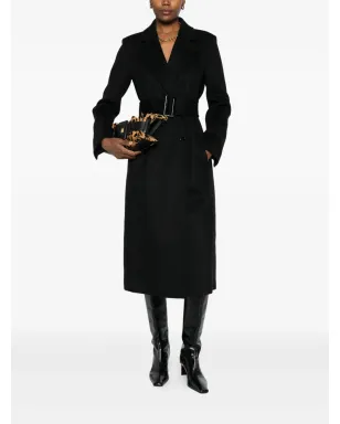 Patrizia Pepe ベルト付きシングルブレストコート - サムネイル2
