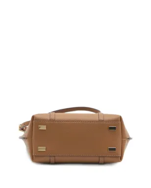 Tory Burch Perry ジップトップ レザー トートバッグ ブラウン - サムネイル3