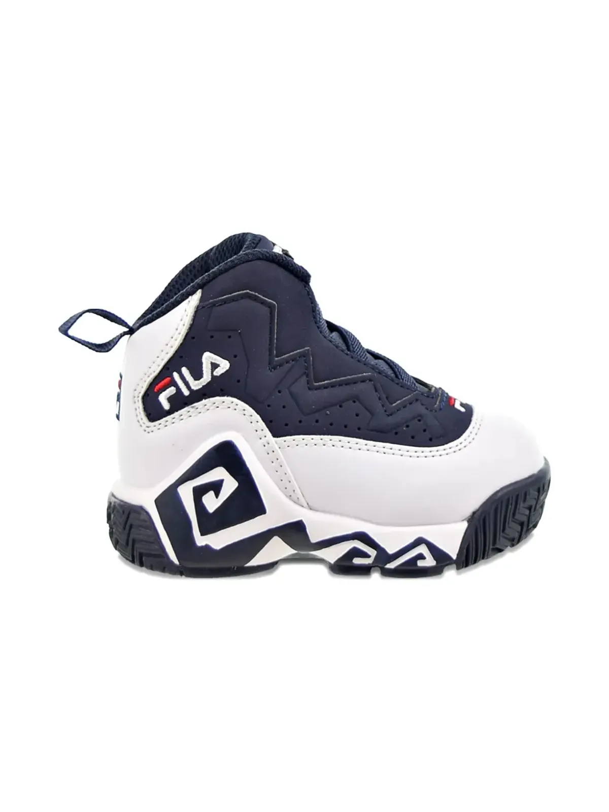 Fila Kids MBパーフォレーテッドパネル レースアップスニーカー - 画像2