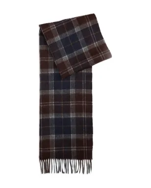 Barbour タータン柄フリンジスカーフ - サムネイル2