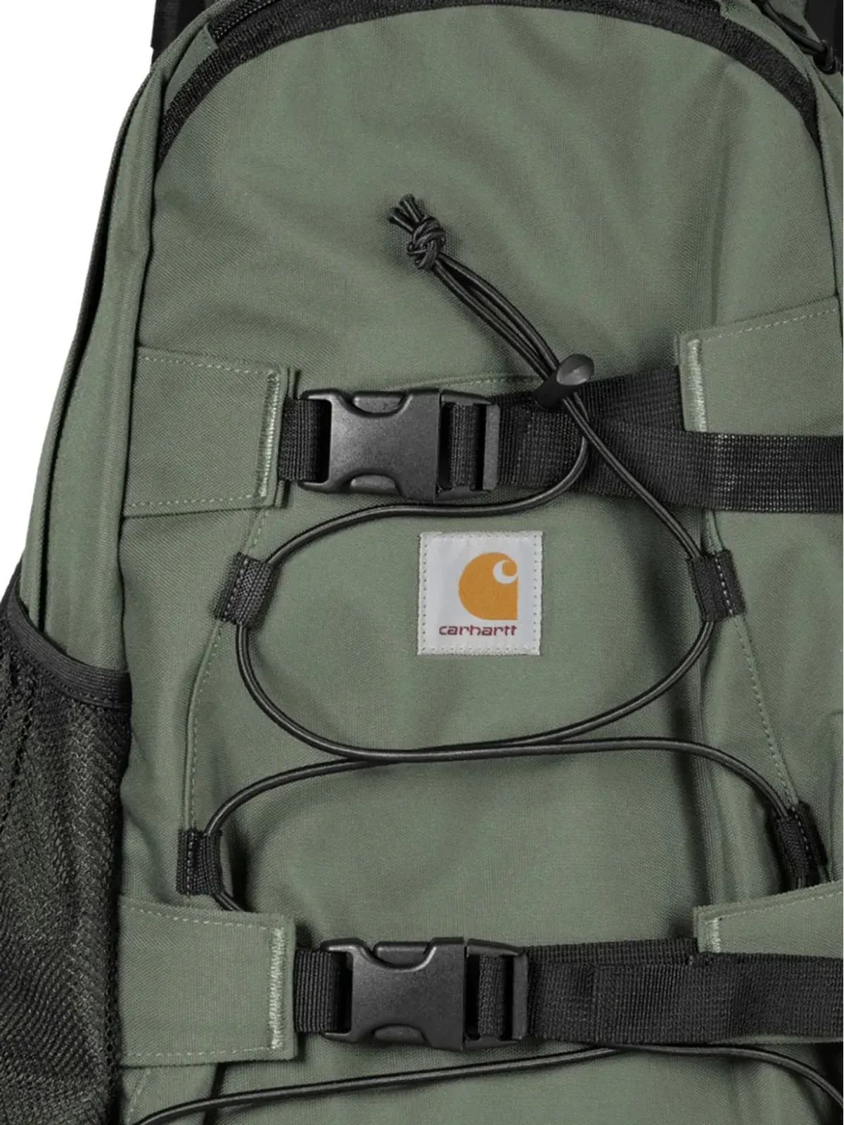 Carhartt WIP Kickflip リサイクルファブリック ドローストリングバックパック - Green - 画像3