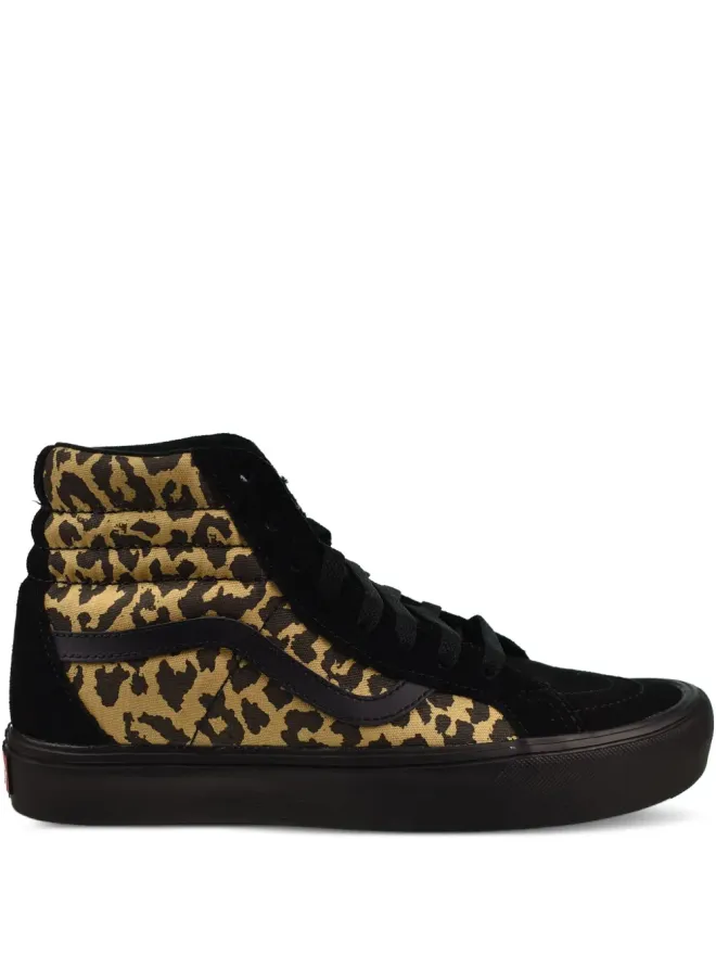 Vans Vans Sk8-HI Reissue レオパード柄スニーカー ブラックの商品画像