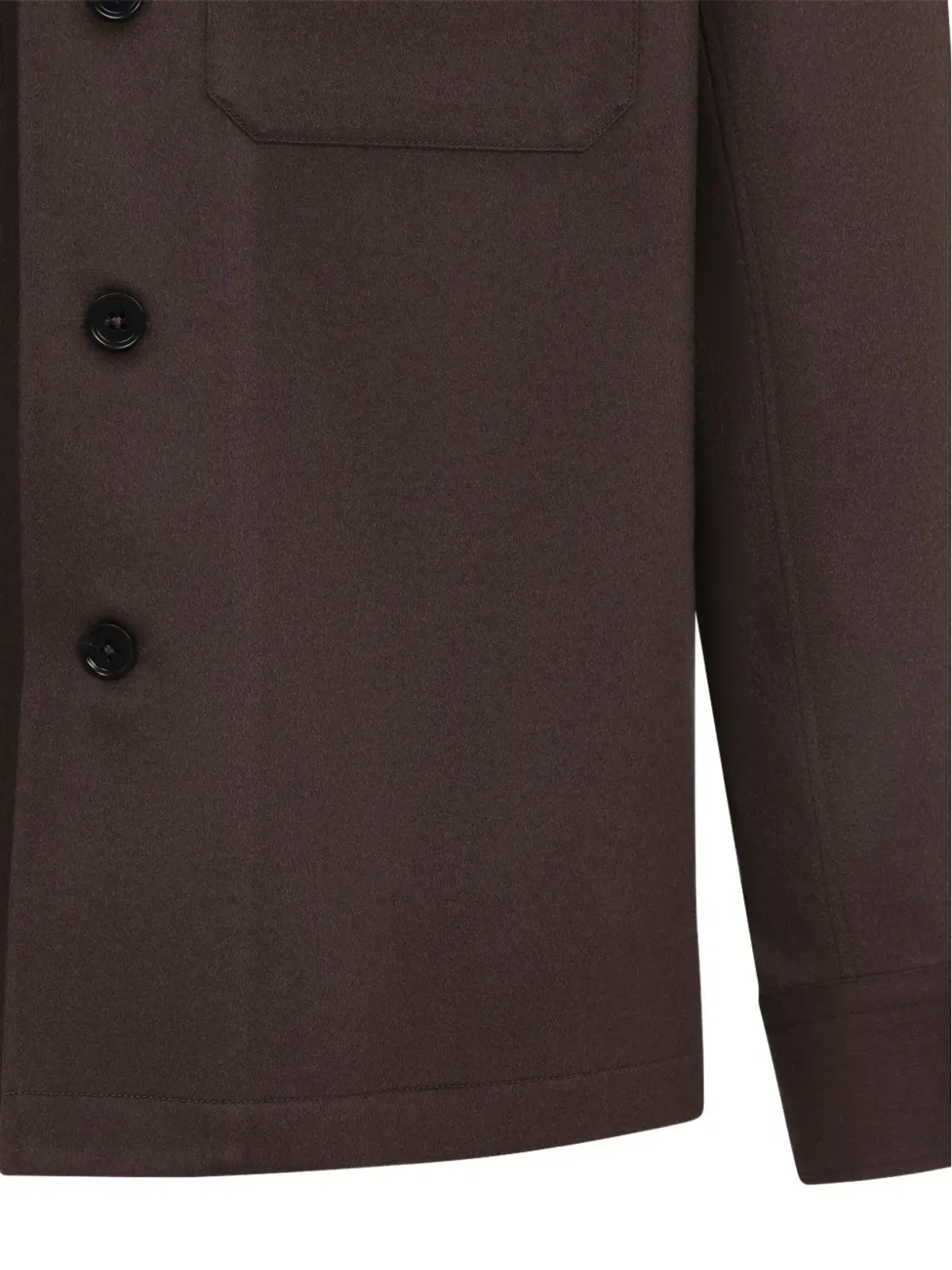Zegna ダブルポケット カシミア シャツジャケット - 画像3
