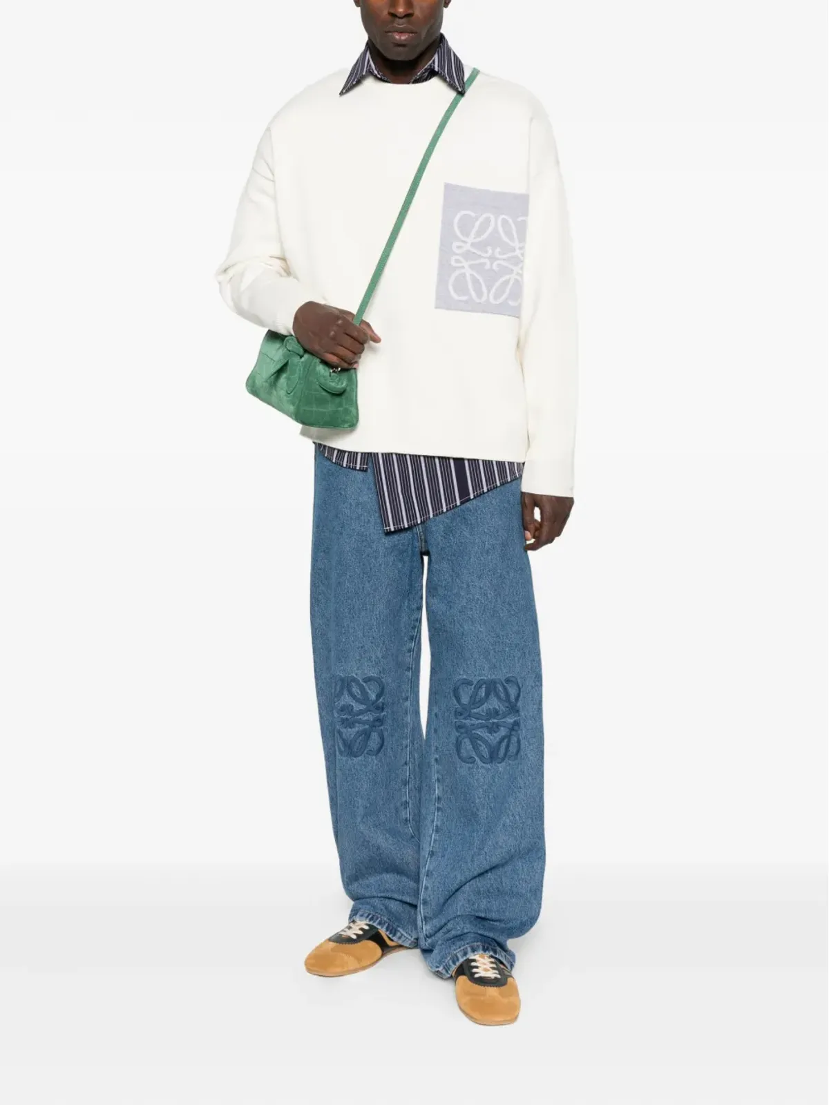 LOEWE アナグラムパッチ スウェットシャツ - 画像2