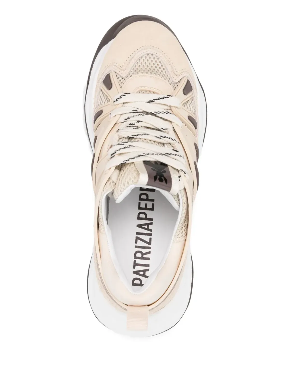 Patrizia Pepe レザー ランニングスニーカー - 画像4