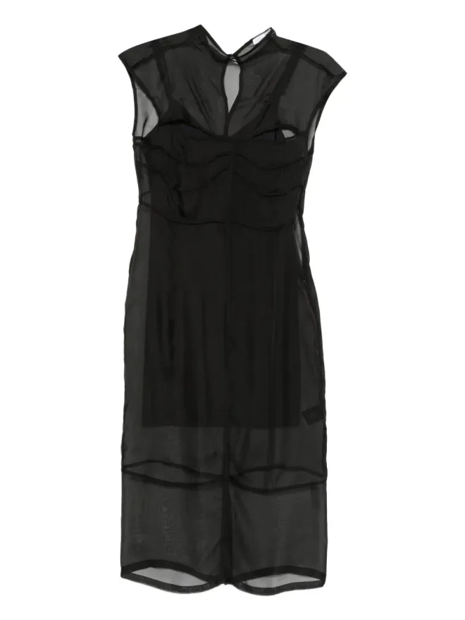 Patrizia Pepe Patrizia Pepe ノースリーブ ミディドレスの商品画像