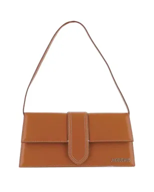 Jacquemus The Long Bambino leather flap-closure shoulder bag - Brown - サムネイル2