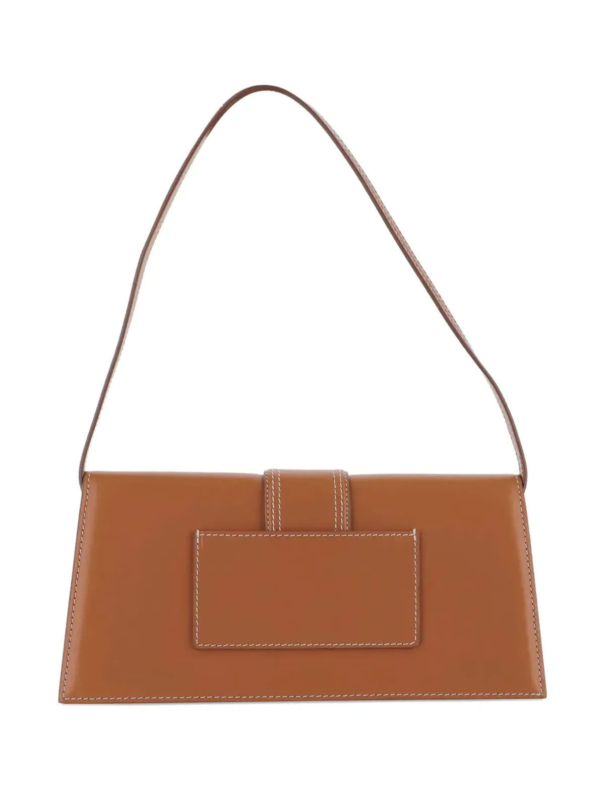 Jacquemus The Long Bambino leather flap-closure shoulder bag - Brown - 画像3