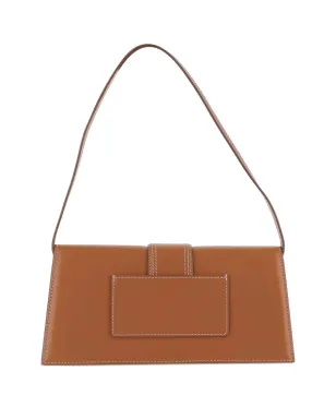 Jacquemus The Long Bambino leather flap-closure shoulder bag - Brown - サムネイル3