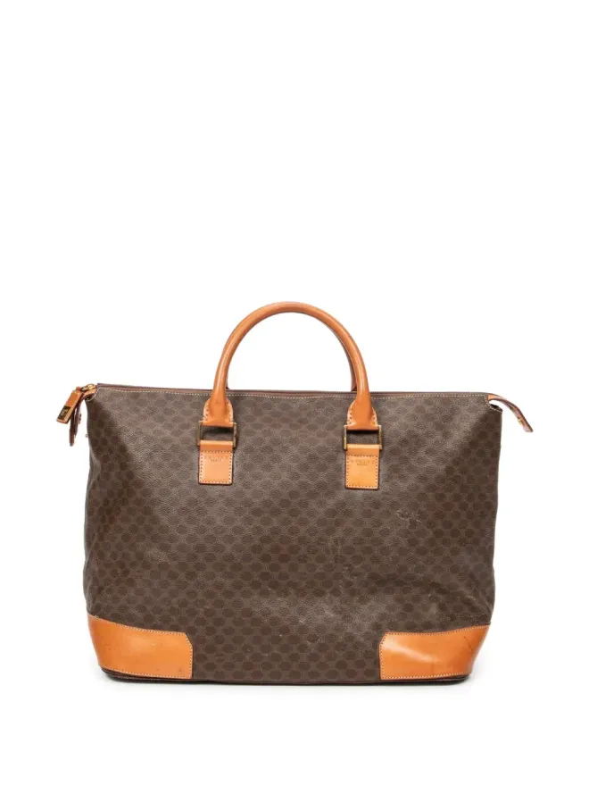 Celine Pre-Owned Celine Pre-Owned マカダムプリント・トップハンドルバッグの商品画像