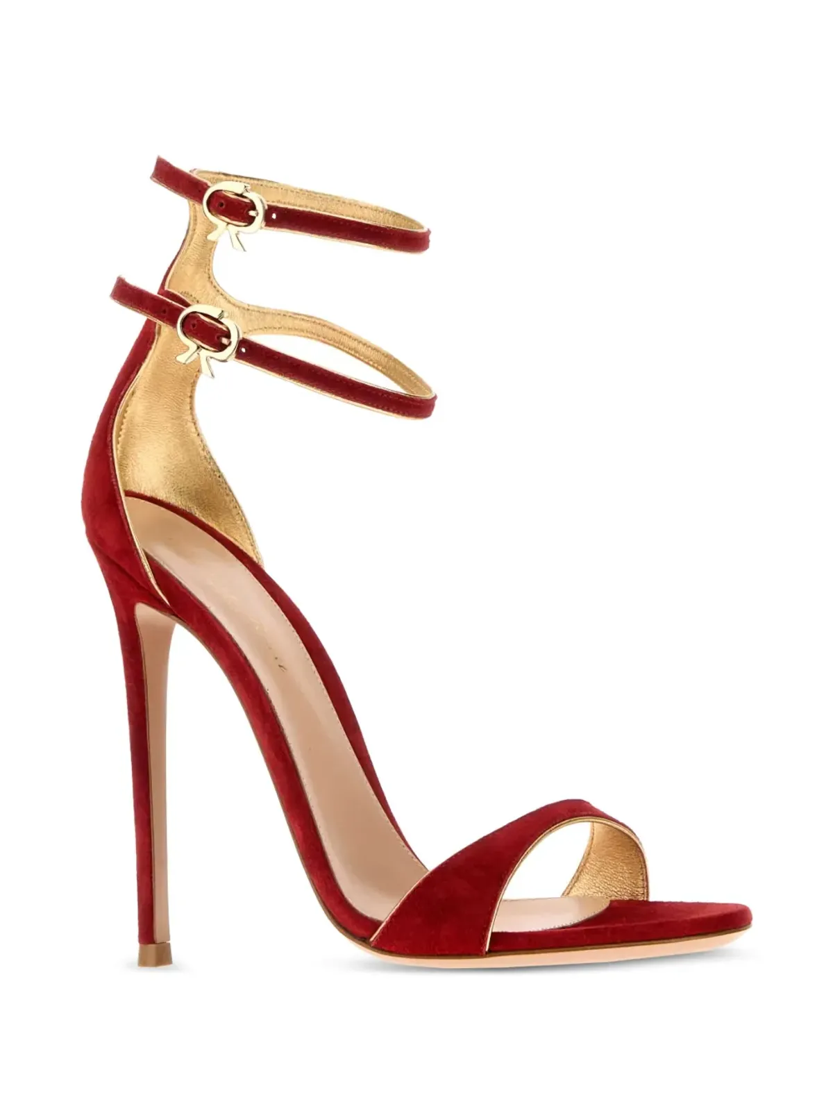 Gianvito Rossi ダブルバックル・ストレットサンダル - 画像2