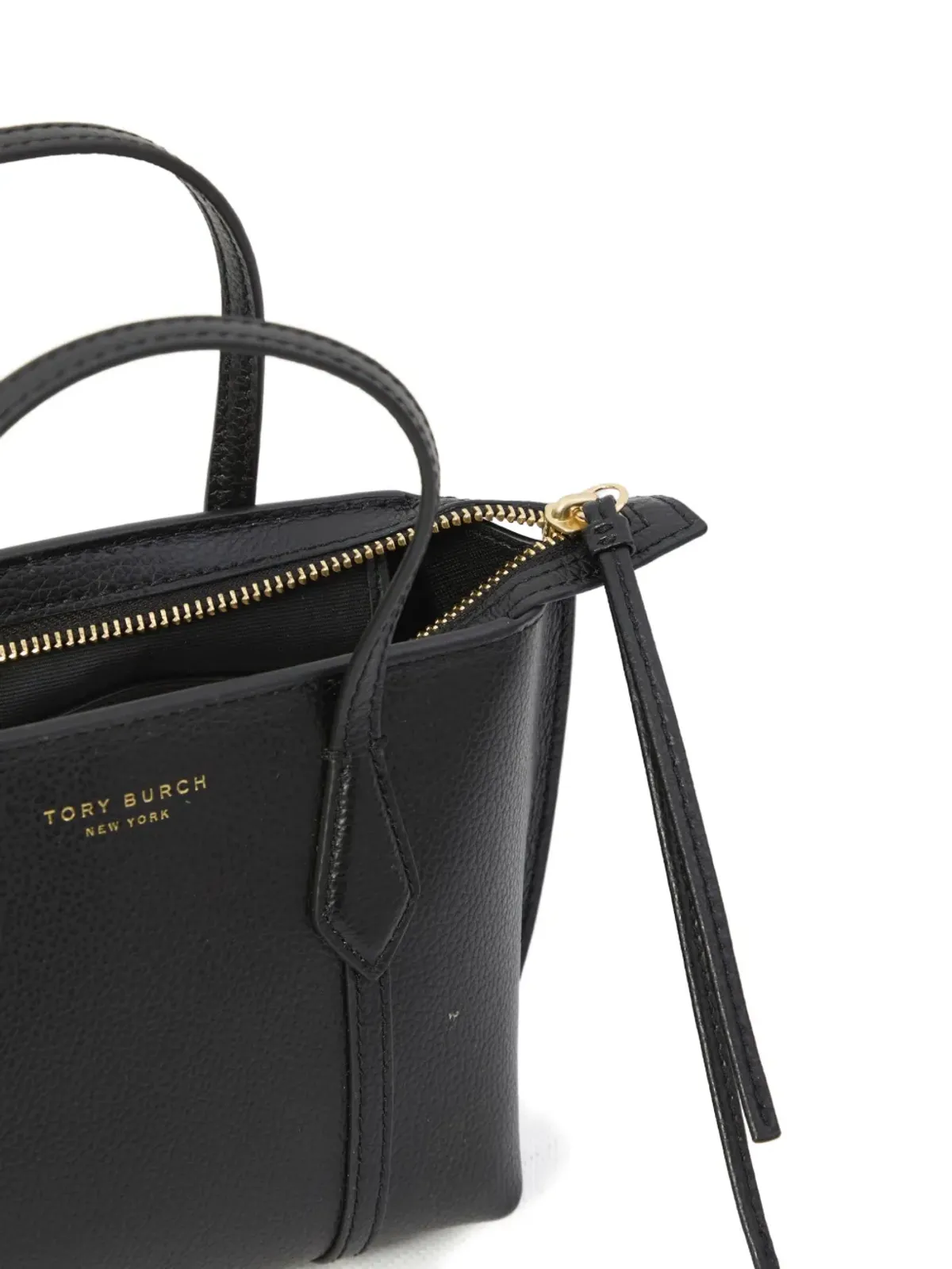 Tory Burch ミニ ペリー ジップトップ クロスボディバッグ - ブラック - 画像4
