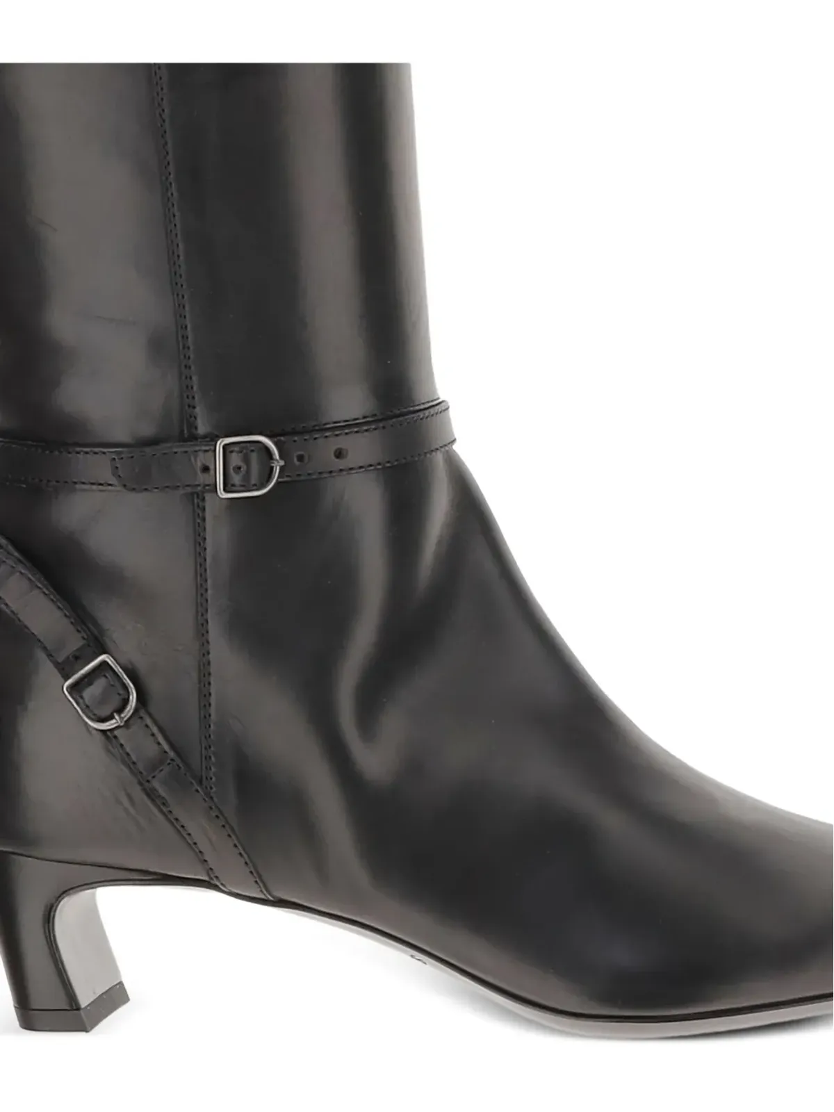 Sartore 30mm バックルストラップ レザー ブーツ - 画像4