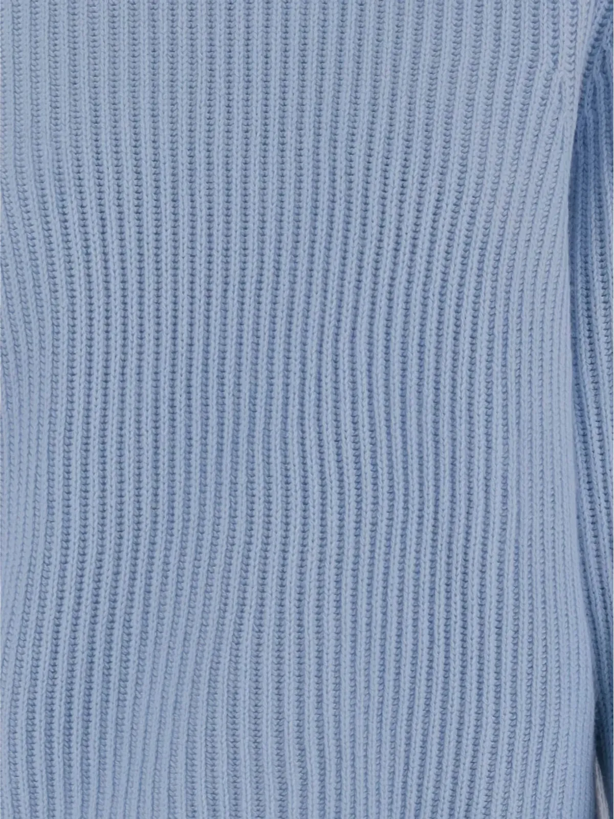 Allude リブ編み クルーネックセーター - 画像3