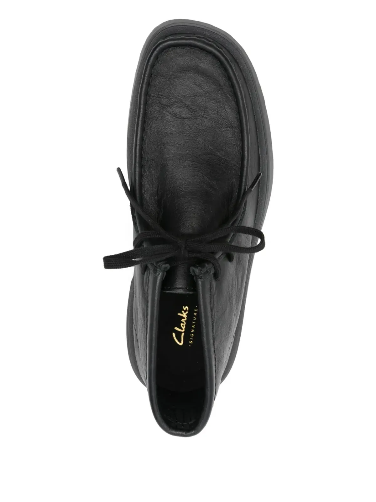 Clarks レザー レースアップ ブーツ - ブラック - 画像4