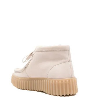 Clarks Torhill シアーリングパネル レースアップ ブーツ - Neutrals - サムネイル3