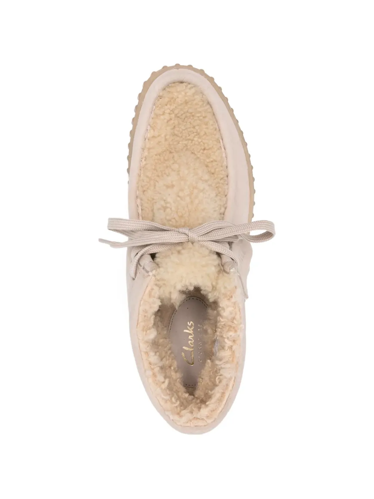Clarks Torhill シアーリングパネル レースアップ ブーツ - Neutrals - 画像4