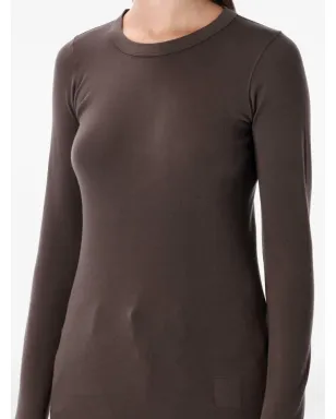 Rick Owens DRKSHDW リブ長袖Tシャツ - サムネイル3